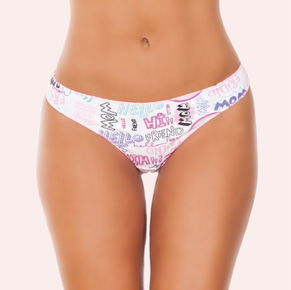 PAQUETE REF 317: PACK DE 6 UNIDADES + ENVÍO GRATIS. BRASILERAS  ESTAMPADAS Y SOLO FONDO - Imagen 4